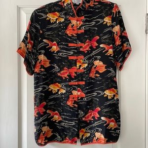 Star ladies Fish pattern top